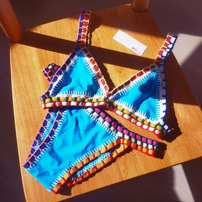 Reversible Neo Crochet Bikini Set