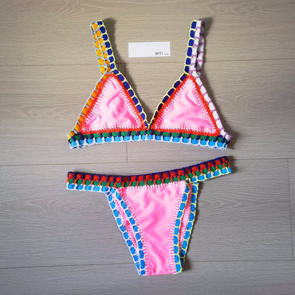 Reversible Neo Crochet Bikini Set