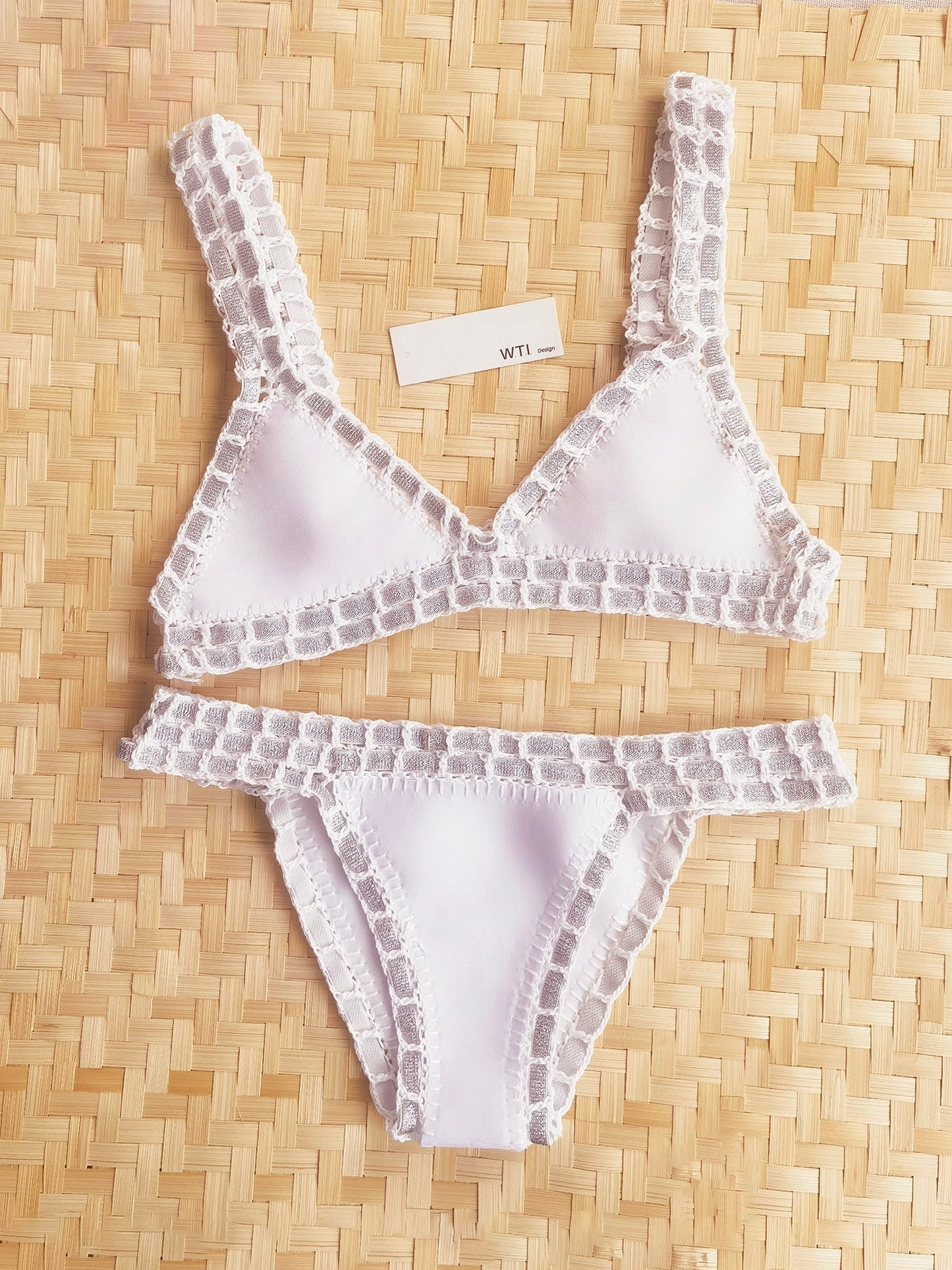 Reversible Neo Crochet Bikini Set