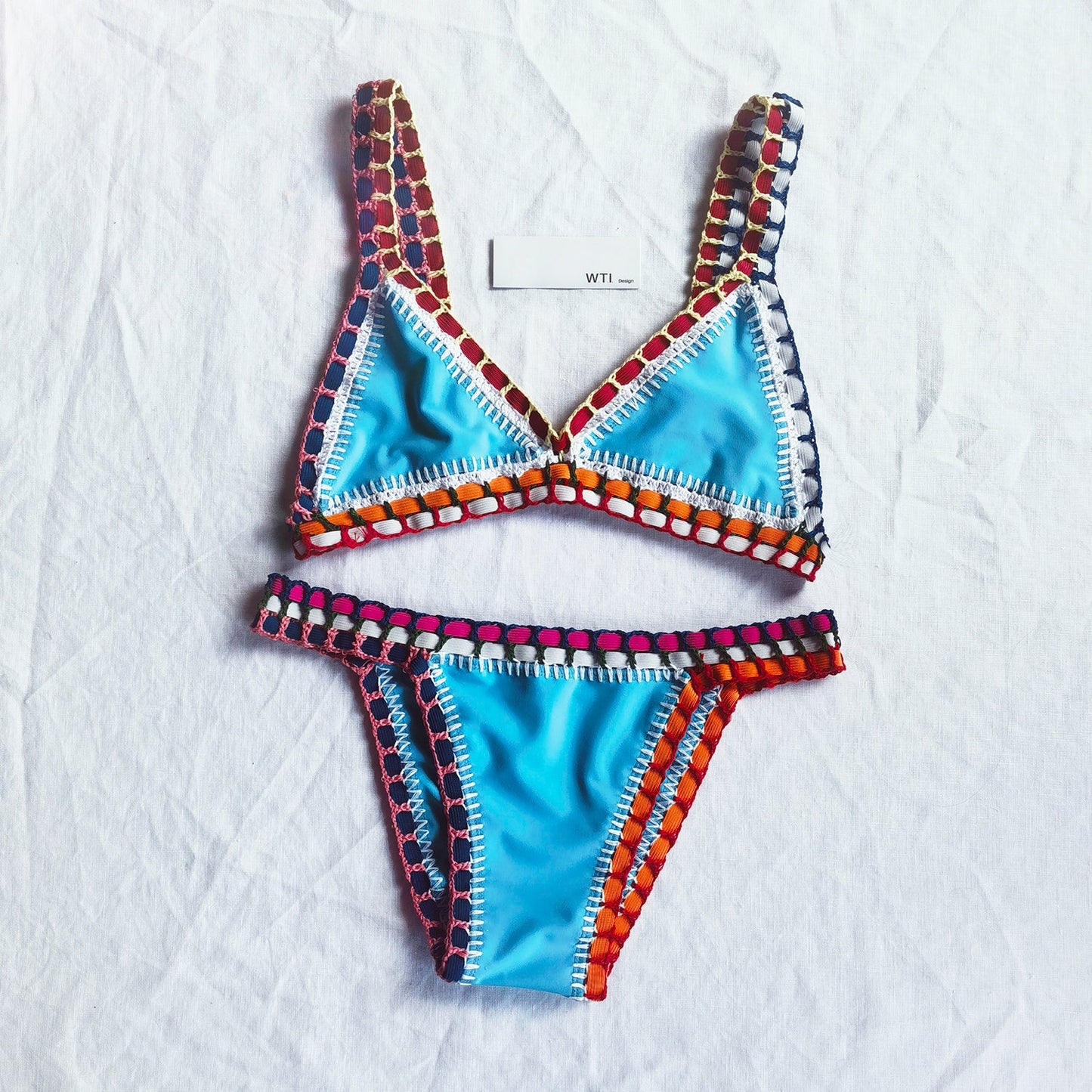 Reversible Neo Crochet Bikini Set