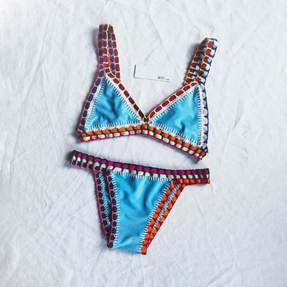 Reversible Neo Crochet Bikini Set