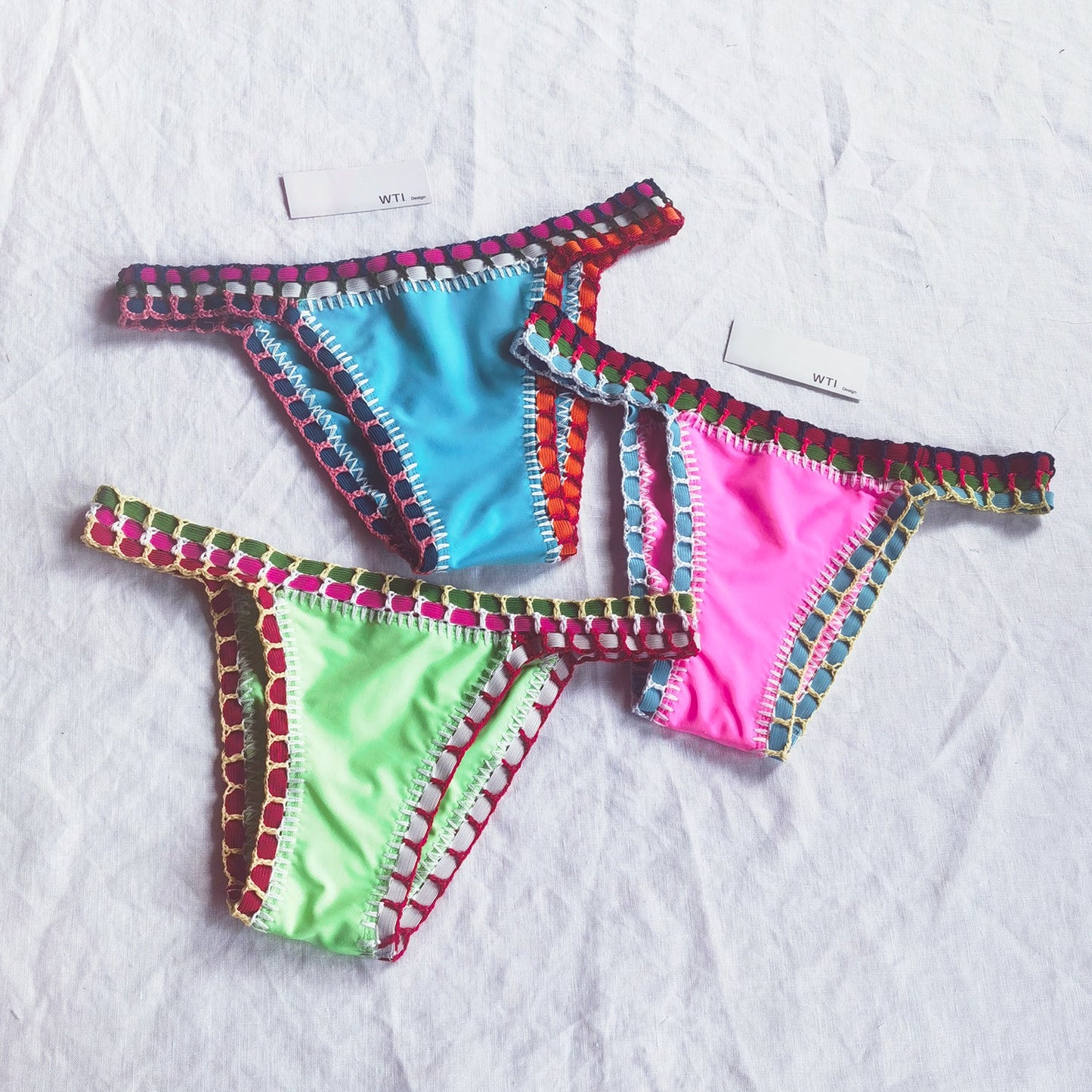 Reversible Neo Crochet Bikini Set