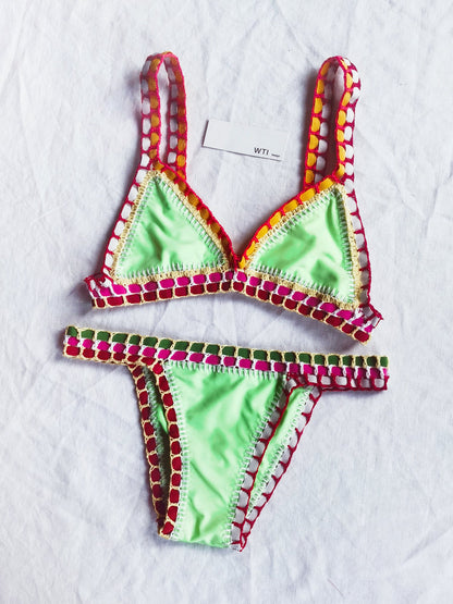 Reversible Neo Crochet Bikini Set