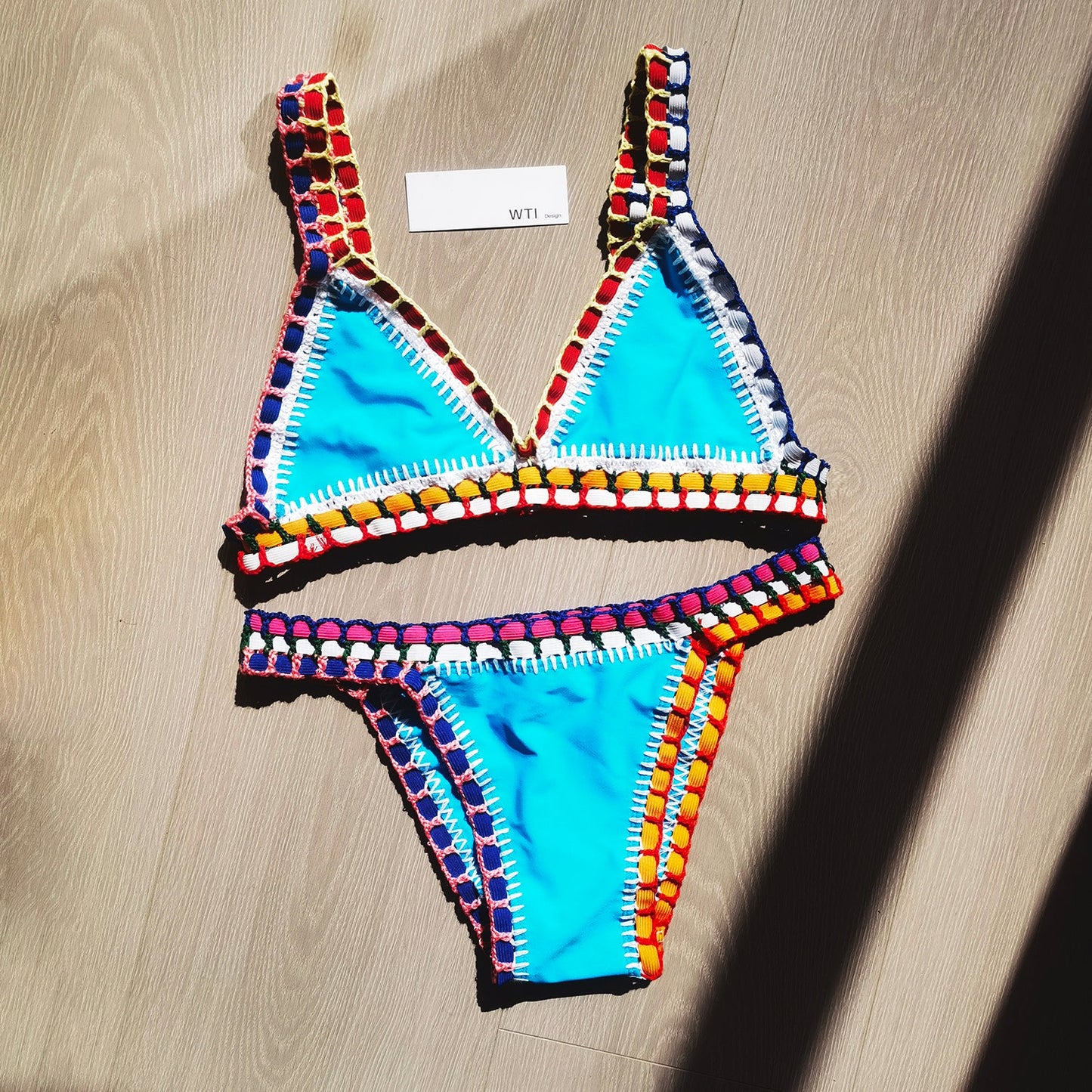 Reversible Neo Crochet Bikini Set