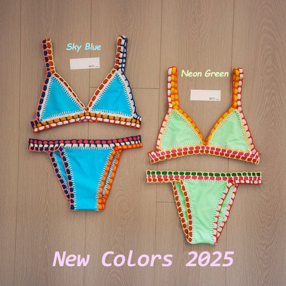 Reversible Neo Crochet Bikini Set