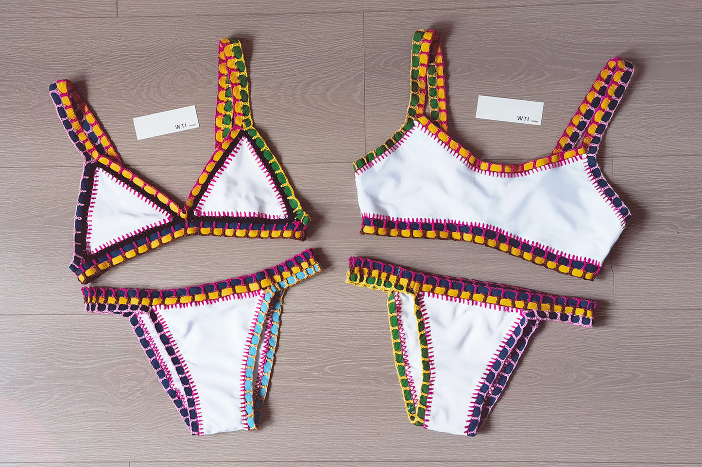 Reversible Neo Crochet Bikini Set