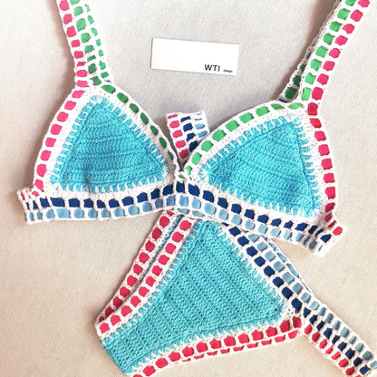 Reversible Neo Crochet Bikini Set