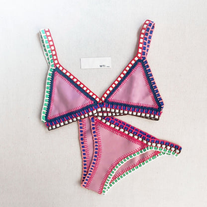 Reversible Neo Crochet Bikini Set