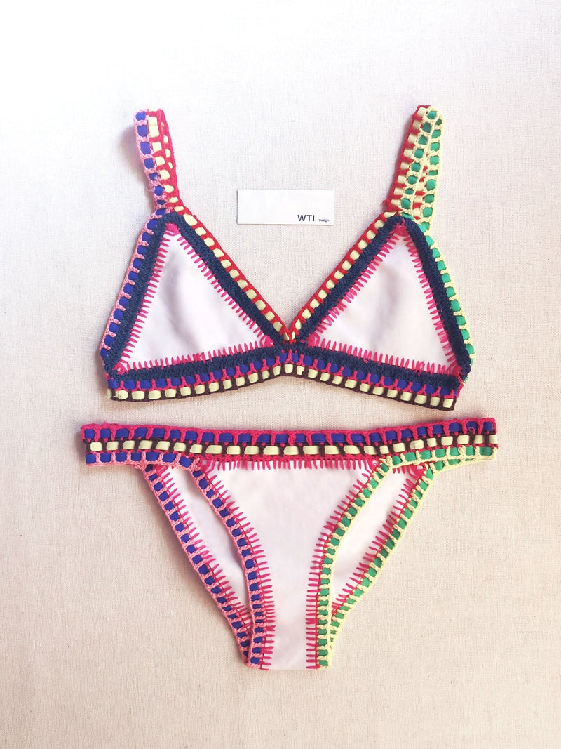 Reversible Neo Crochet Bikini Set