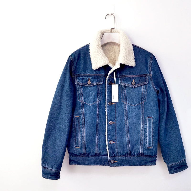 Classic Denim Sherpa Jacket