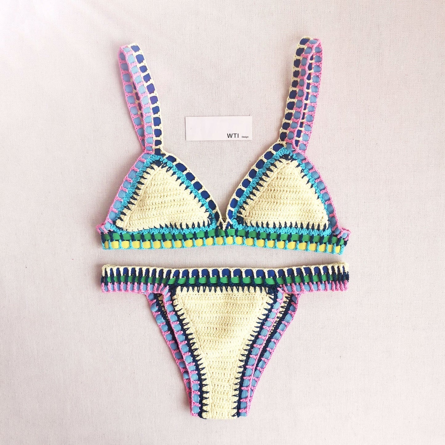 Reversible Neo Crochet Bikini Set