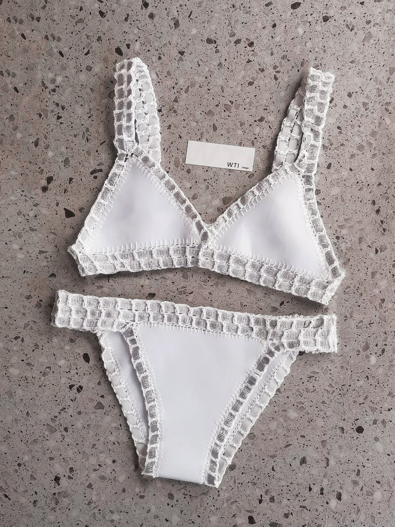 Reversible Neo Crochet Bikini Set