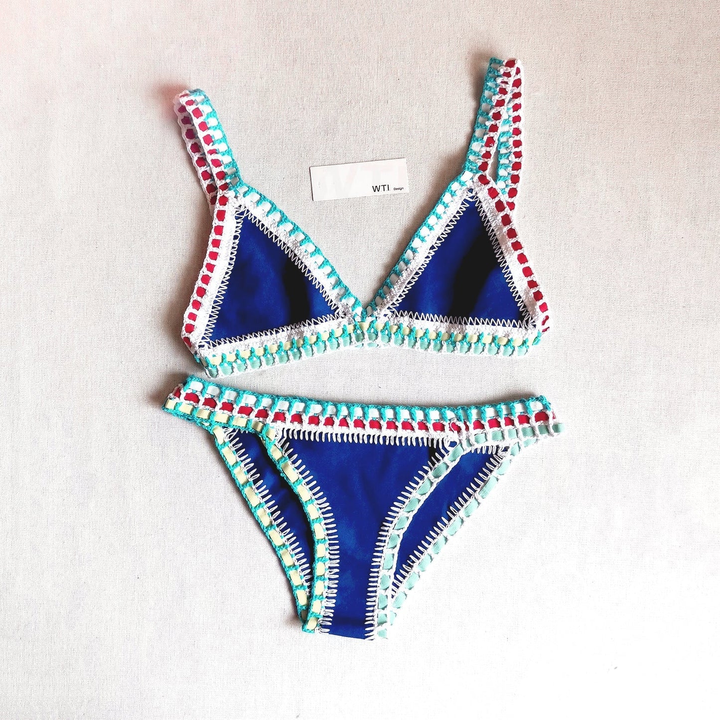 Reversible Neo Crochet Bikini Set