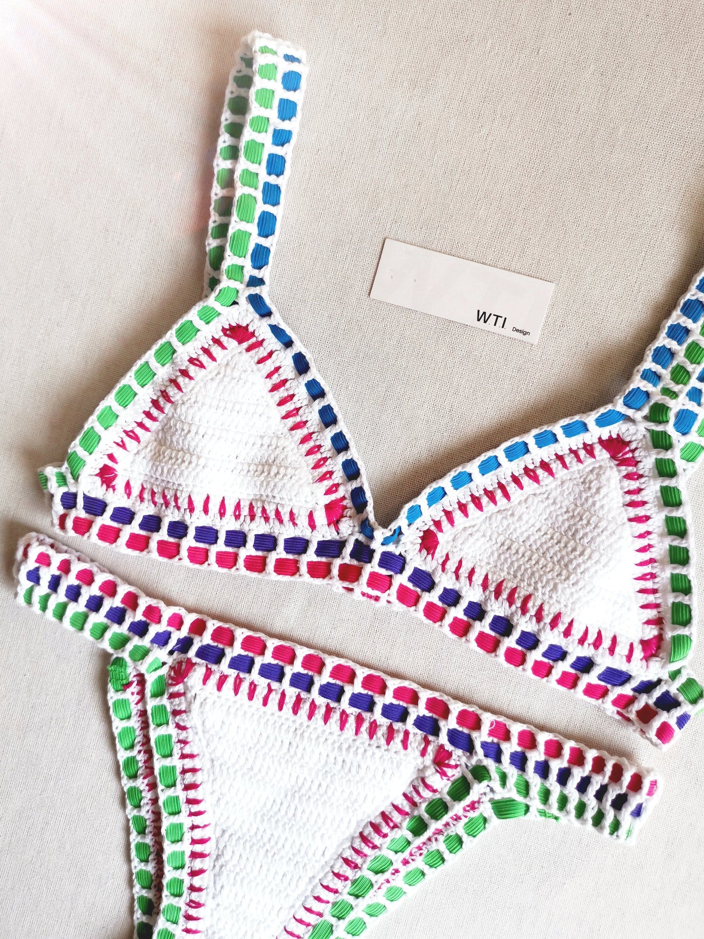 Reversible Neo Crochet Bikini Set