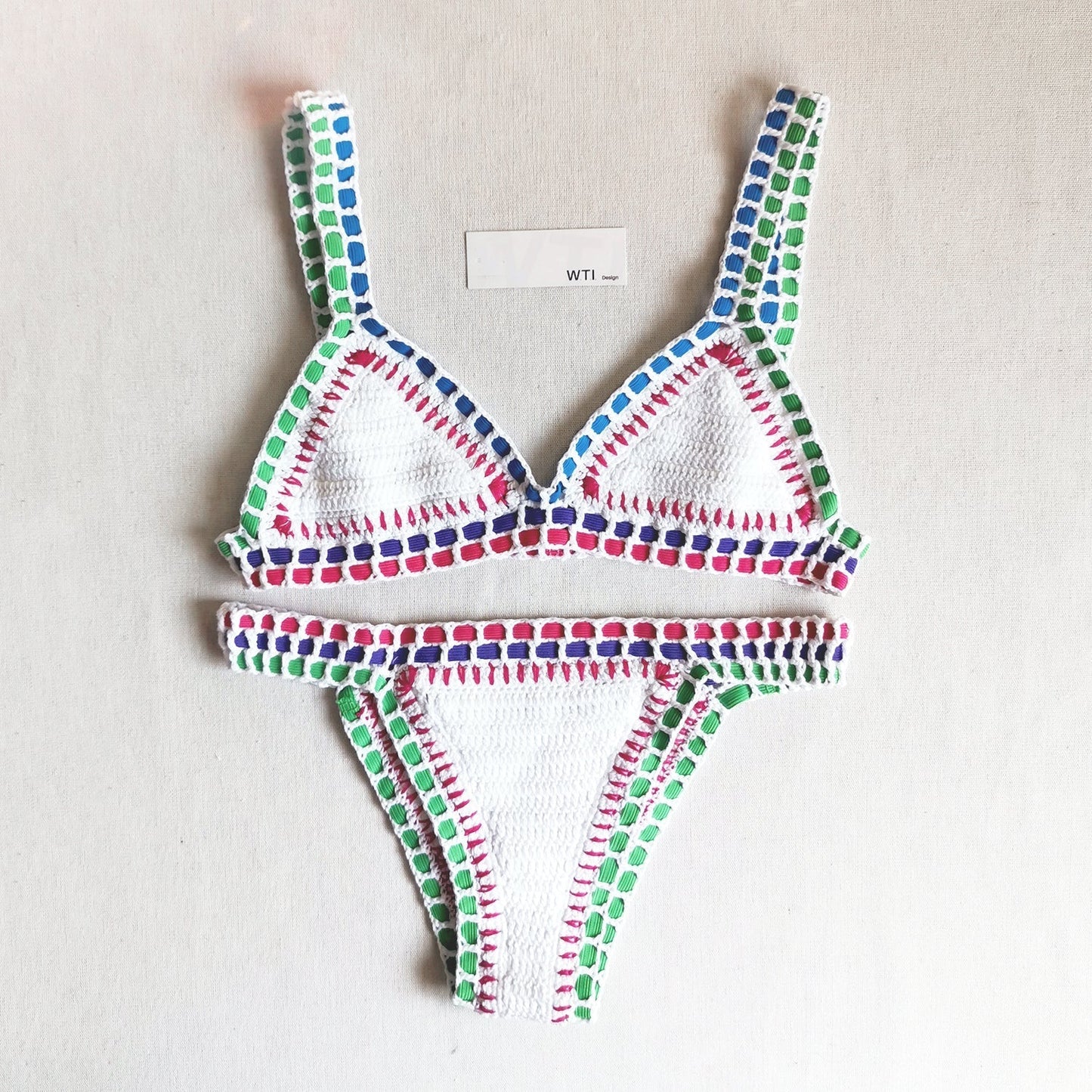 Reversible Neo Crochet Bikini Set