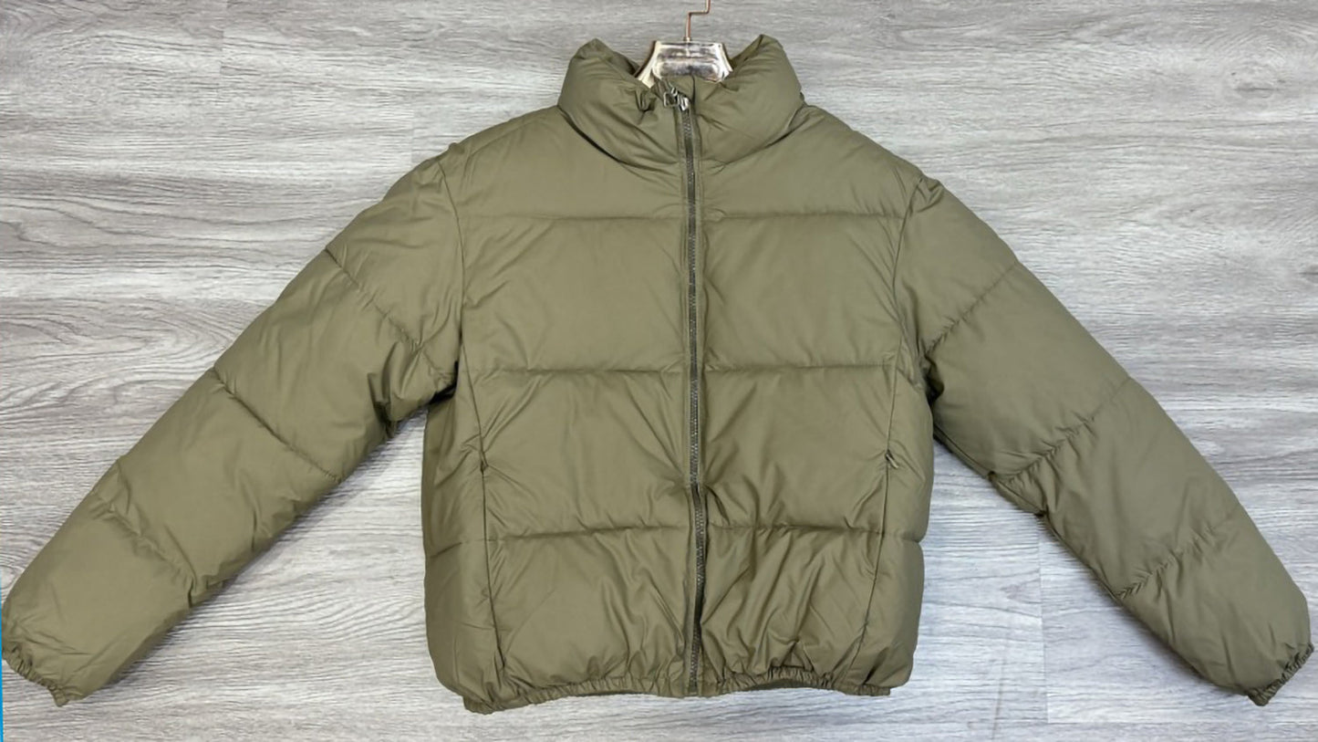 Stand Up Puffer Short Jacket