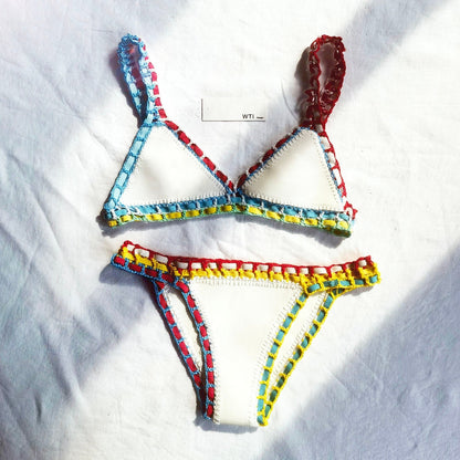 Reversible Neo Crochet Bikini Set