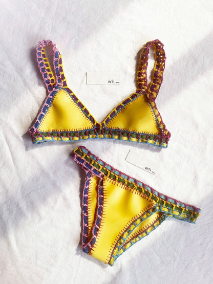 Reversible Neo Crochet Bikini Set