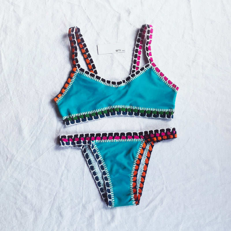 Handmade Neo Crochet Bikini Swimsuit