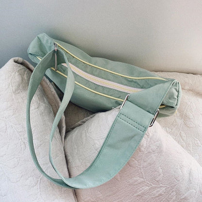 Nylon Hobo Shoulder Bag