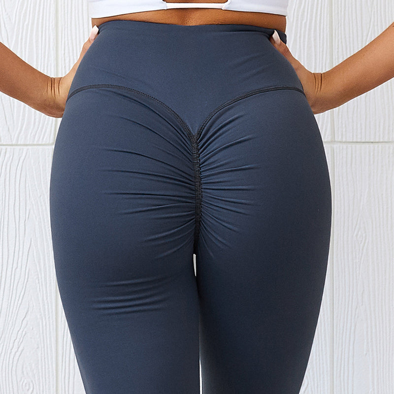 Y-blue Scrunch Butt Lifting Leggings for Women High