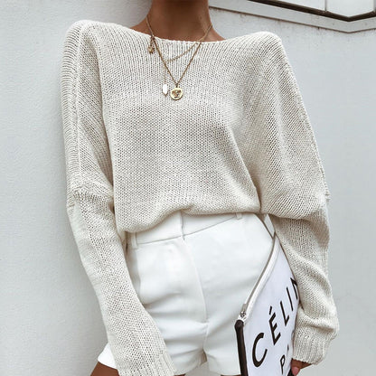 Criss Cross Knit Sweater