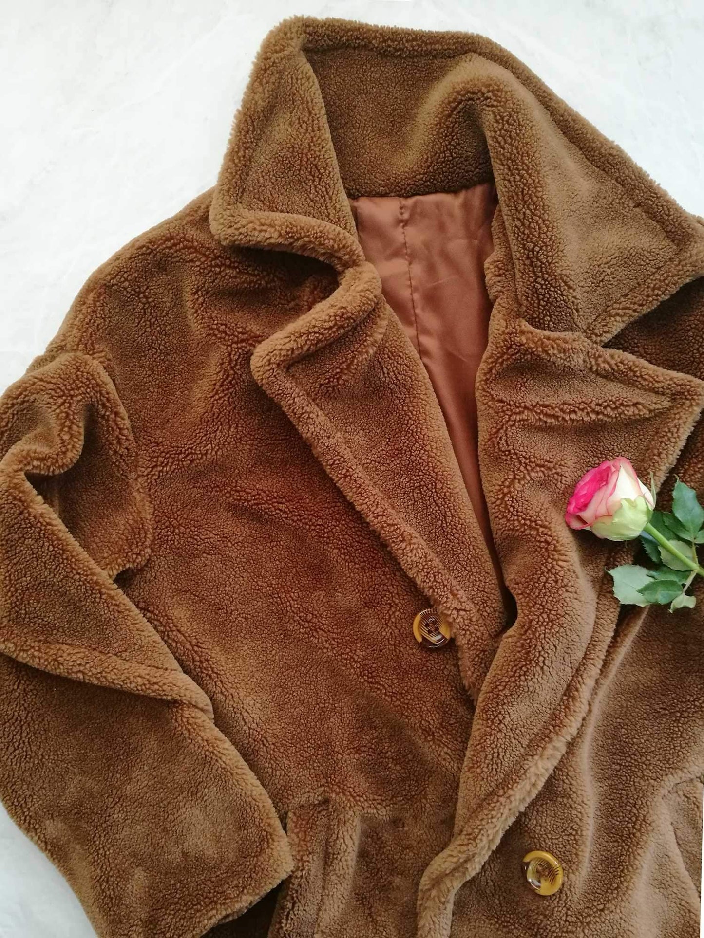 Faux Fur Teddy Coat - worthtryit.com