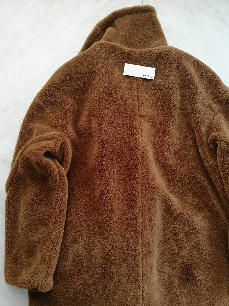 Faux fur Long Coat | Winter Warm Teddy Jacket Oversized | Worthtryit ...