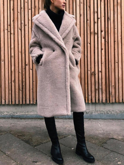 Faux Fur Teddy Coat - worthtryit.com