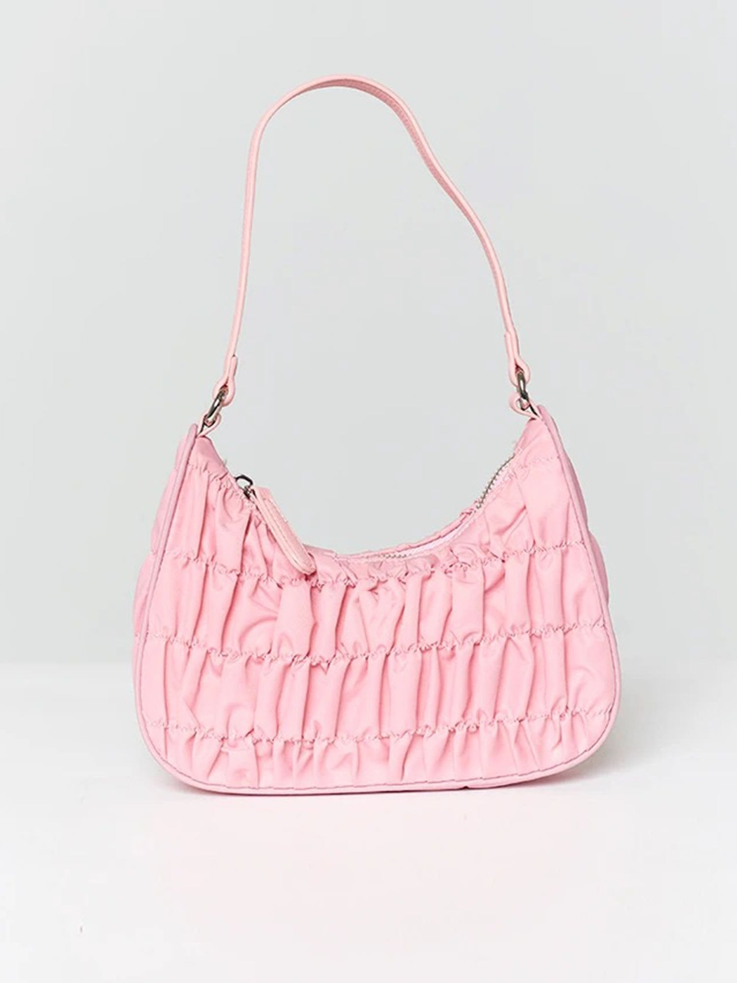 Scrunched Hobo Shoulder Bag – W.T.I. Design