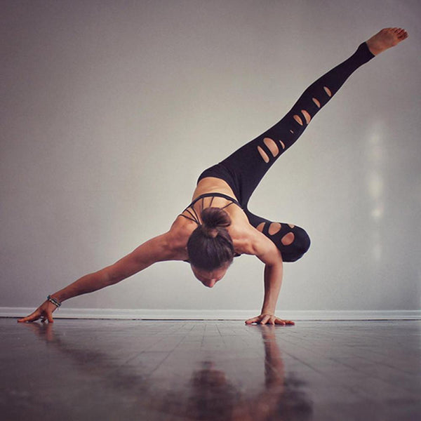 Tight-Fitting Stretch Yoga Pants Fitness Pants bodyandyou. –  bodyandyou64@myshopify.com